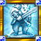 Magnificent Possessed Yeti Ice Statue