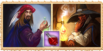 Alchemists in the free online game Legend: Legacy of the Dragons
